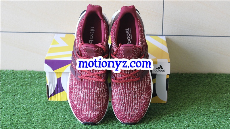 Real Boost Adidas Ultra Boost 3.0 Burgundy Red